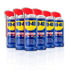 WD-40 Multi-Use Product with Smart Straw Sprays 2 Ways, 12 OZ [6-Pack] 6-Pack
