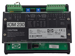 DEIF IOM-230 Analog Interface Generator Controller, 12/24VDC IOM230