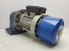 MGM BA80B4 Brake Motor 1400/1680 Rpm w/ Rossi MR31-63-PC1A Gear Reducer
