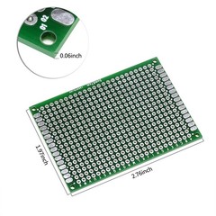 4 pcs Universal Circuit Board 5cm X 7cm – Durable Double-Sided PCB For Soldering