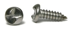 One Way Screw Stainless Steel Tamper Proof Sheet Metal Screws #8 x 1″ QTY 25