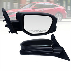 Passenger Side Mirror Compatible with Honda Civic 2016-2021 with Camera, Heated