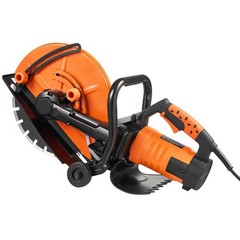 VEVOR 14” Electric Concrete Saw Wet/Dry Saw Cutter with Water Pump and Blade