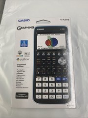 Casio FX-CG50 High-Resolution Python 3D Color Graphing Calculator – Black New