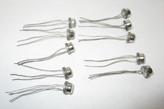 Unbranded 2N404 PNP HF Switch Transistors NOS Tested 10 Pcs.