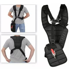 Double Shoulder Strimmer Padded Belt Harness Strap for Brush Cutter& Trimmer US
