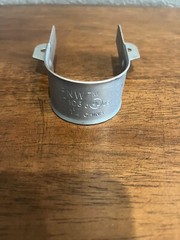 CPVC Sidemount 1 1/4” Two-Hole Strap UL Listed (100qty) With Screws