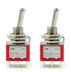 1PC/2PCS Toggle Switch 3/6/9/12PIN MTS-102/103/202/203 125V Mini Toggle Switches