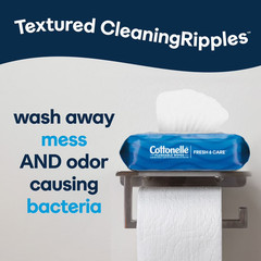 Cottonelle Fresh Care Flushable Wipes, 504 Count – Septic Safe Fresh Clean