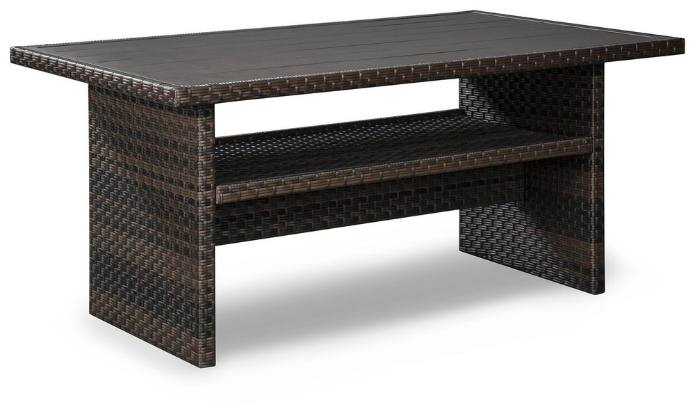 Signature Design by Ashley Contemporary Easy Isle Multi-Use Table Dark