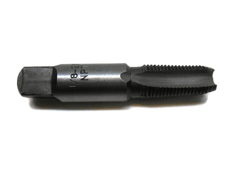1/8-27 NPT Carbon Steel Pipe Tap Right Hand Taper Pipe Carbon Tap