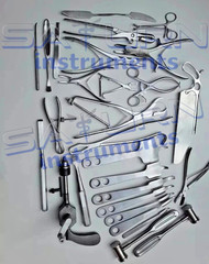 Orthopedic Retractor Bone Drill Saw Surgical Surgery Instruments 29 pcs set
