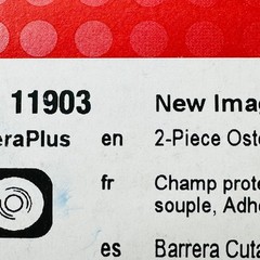 Hollister 11903 New Image CeraPlus Soft Convex Barrier 1-3/4″ Flange Box of 5