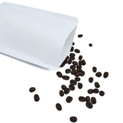 100pcs New Rounded Corner White Kraft Stand Up QuickQlick™ Bags Different Sizes