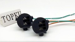 TOPKU One Pair OE-Spec H7 Bulb Socket Retainer Holder Adapters Compatible with H