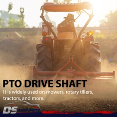 Fit For PTO Shaft PTO Drive Shaft 1-3/8″ 6 Spline w/Slip Clutch T4 31.5-41″ New