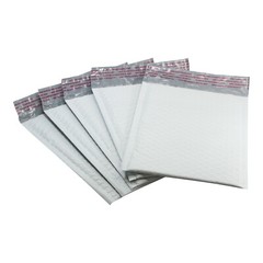 Rok 6″ x 9″ Poly Bubble Mailer, 10 Pack, Gray White