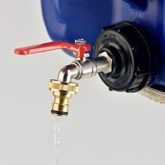 275-330 Gal IBC Tote Water Tank Hose Adapter 3 Sizes Brass Valve Connector