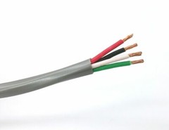 25ft West Penn Wire 244 – 4 Conductor 18 Gauge Unshielded CMR Installation Cable