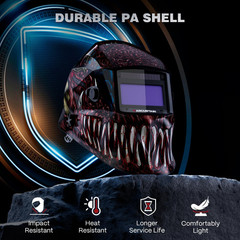 2026 ARCCAPTAIN Auto Darkening Welding Helmet True Color for Arc Tig Mig