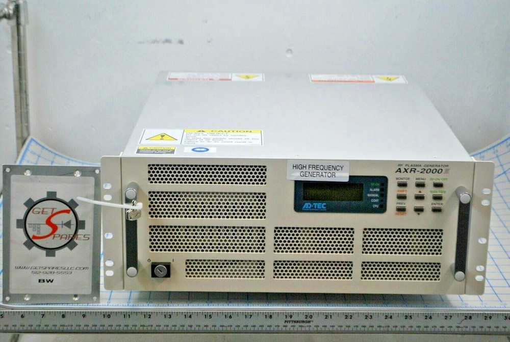 27-372675-00 / 10240101 ADTEC AXR-2000III RF PLASMA GENERATOR / NOVELLUS ADTEC