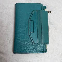 Apple Pig Teal Handcrafted Leather Travelers Notebook Teal Green A5 Journal