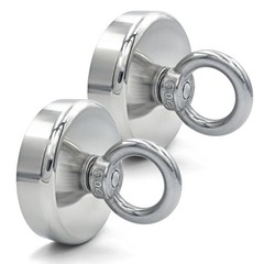 Super Strong Neodymium Fishing Magnet Hook N52 Heavy Duty Rare Earth Magnet with