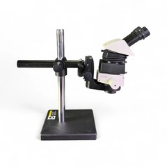 Leica M50 Stereo Microscope w/ Boom Stand, 10x/23 Eyepieces & 0.5x Objective