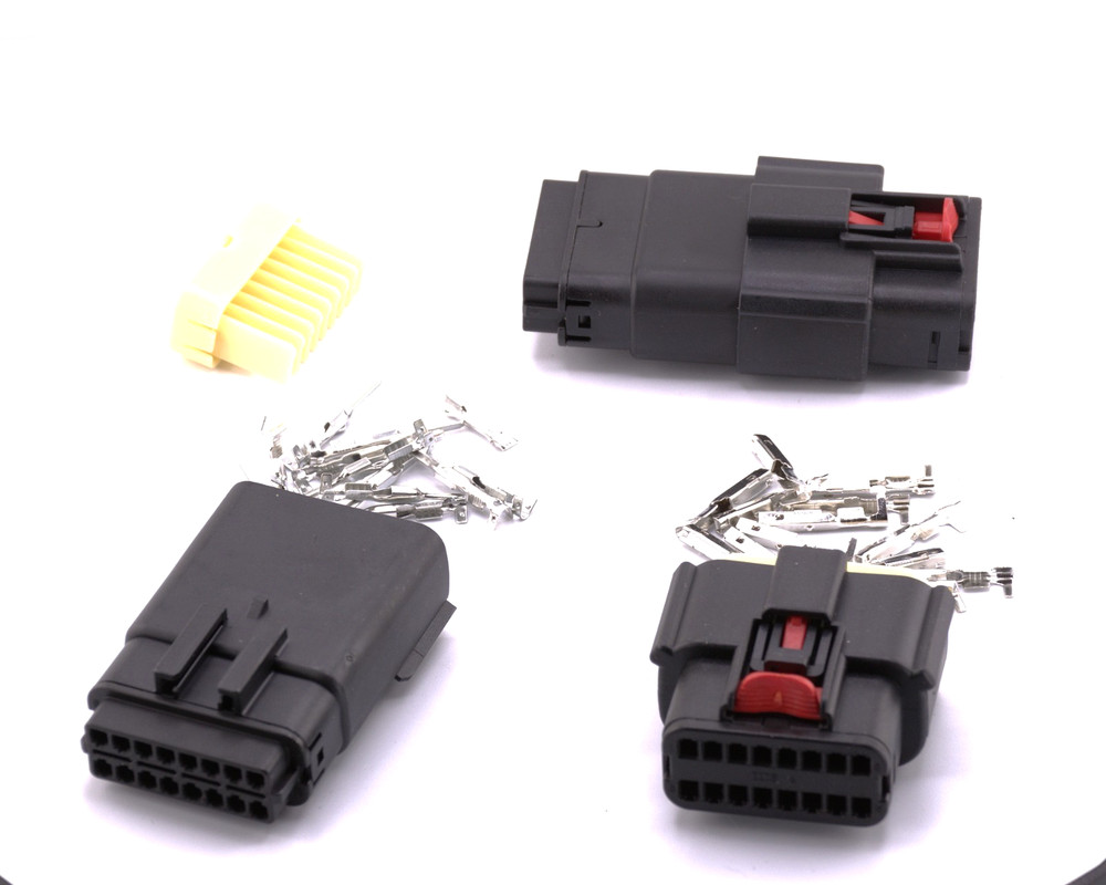 16‑Pin Waterproof Electrical Connector Kit – GM Engine Harness, Modules & Lights