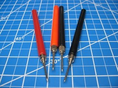 Philmore Test Probes – Model 912J&913J – Solderable/Solderless 1 Pair Red/Black