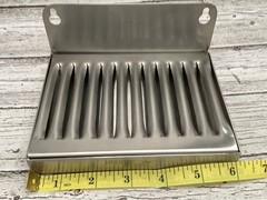 Stainless Wall Mount Drip Tray Grate Backsplash 5” x 6″ Draft Beer Kegerator Keg