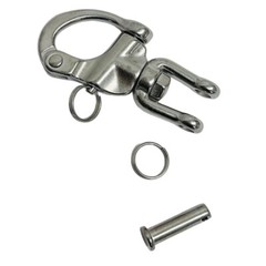 3-1/2″ Jaw Swivel Snap Shackle Marine Stainless Steel Quick Release 4 Pcs