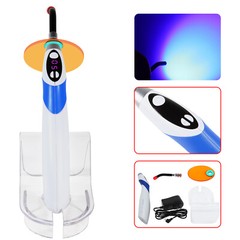 Dental Wireless Cordless LED Cure Curing Light Lamp 1800mw 5SEC Resin Cure Tool