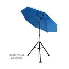 Industrial Flame Resistant Umbrella UB200 – Blue, 87.5 Inches