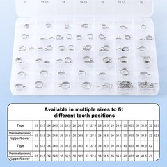 Dental Ortho Child Braces Space Maintainer Band Kit Wires #23 -42 Tooth Position