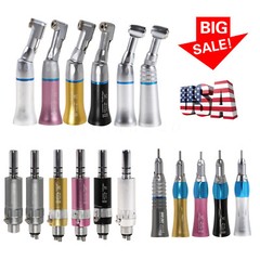 Dental low slow speed straight handpiece/ contra angle/ air motor fit NSK E-type