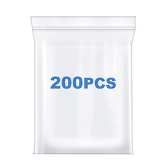 200 PCS 2″ X 3″ 4 Mil Clear Zip Poly Bags Reclosable Plastic Bags