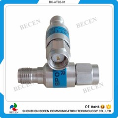 2W SMA-JK Coaxial Attenuator DC-6GHz 50ohm 1dB 3db 5db 6db 10db 15db 20db 30db
