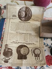 VTG JEWELL NOS PANEL MOUNT VOLT METER RADIO INSTRUMENTS JEWELL ELECTRICAL #135