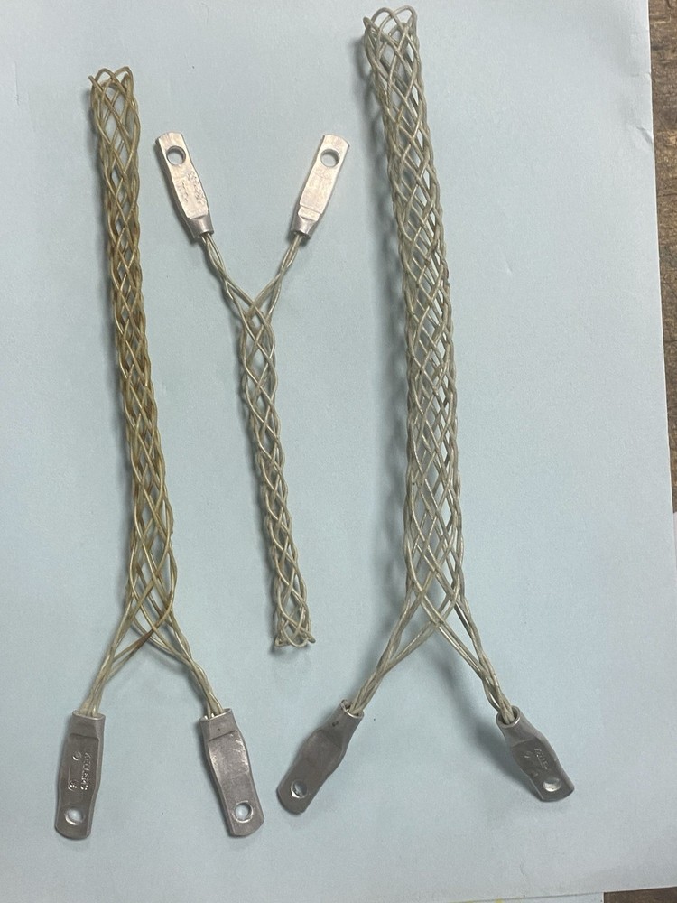 Lot of 3 Hubbell Kellems Strain Relief Cord Grip .32-.43, .56 – .73, .73 – .85