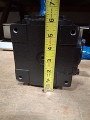 GTM Right Angle Gearbox 1″ shaft ratio 1:1.5 Both Shafts Keyed 2390-0606
