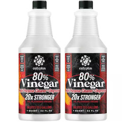 32 Oz. 80% Cleaning Vinegar All-Purpose Cleaner 20X Concentrate (2-Pack)