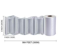 Air Pillow Cushion Bubble Film Roll Wrap Packaging 3000pc | 984ft 4″ x 8″ 2-PACK