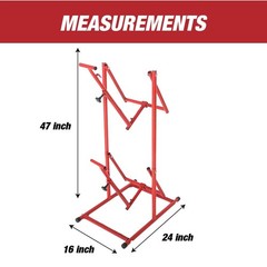 LAUCO 5 Gallon Dual Pail Tipper – Manual Bucket Rack Pail Can Tipper, Paint,