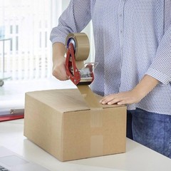 36 Rolls Heavy Duty Tan-Brown Packing Tape 2 “x 110 Yards 330 Feet Per Roll