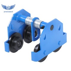 Push Beam Trolley Manual Trolley 1100lbs/0.5 Ton Load 55-135mm Adjustable