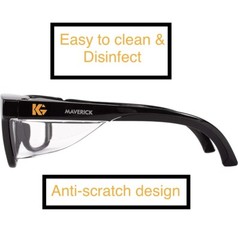 Gafas De Seguridad Maverick Con Protectores Laterales Integrados