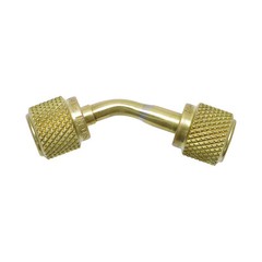 Uniweld UVGA Vacuum Gauge Adapter – 1/4in Female Flare x 1/4in Female Flare, 1/4