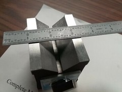 2-7/8×2-3/8×2-3/4″ on/off magnetic Knob V-BLOCK 260 lbs mag power #706P-150