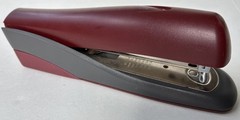 Swingline Stapler with Cushion Base Burgundy / Gray Storage in Base Model 8280x